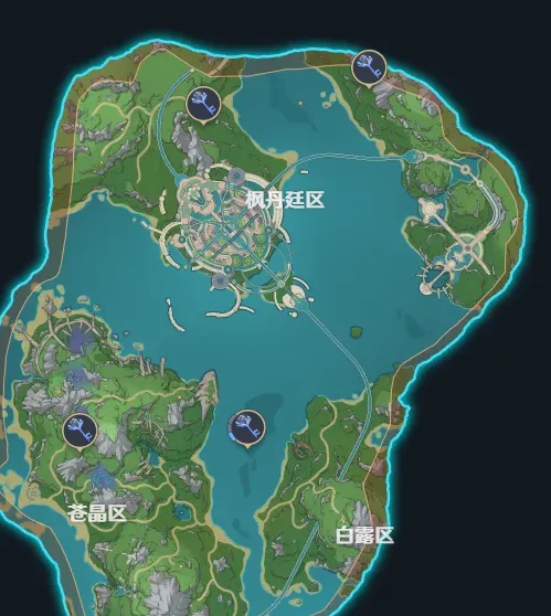 原神枫丹地灵龛位置大全　4.0地灵龛钥匙分布图_DD220游戏联盟