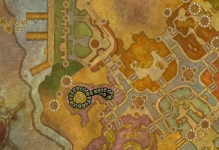 魔兽世界乌龟服一个秘密的仰慕者莎莉雅位置分享_DD220游戏联盟