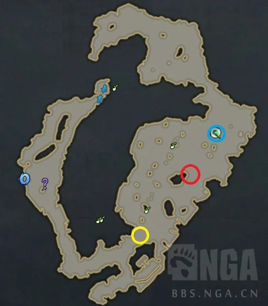 命运方舟纳鲁尼岛岛之心点位大全_DD220游戏联盟