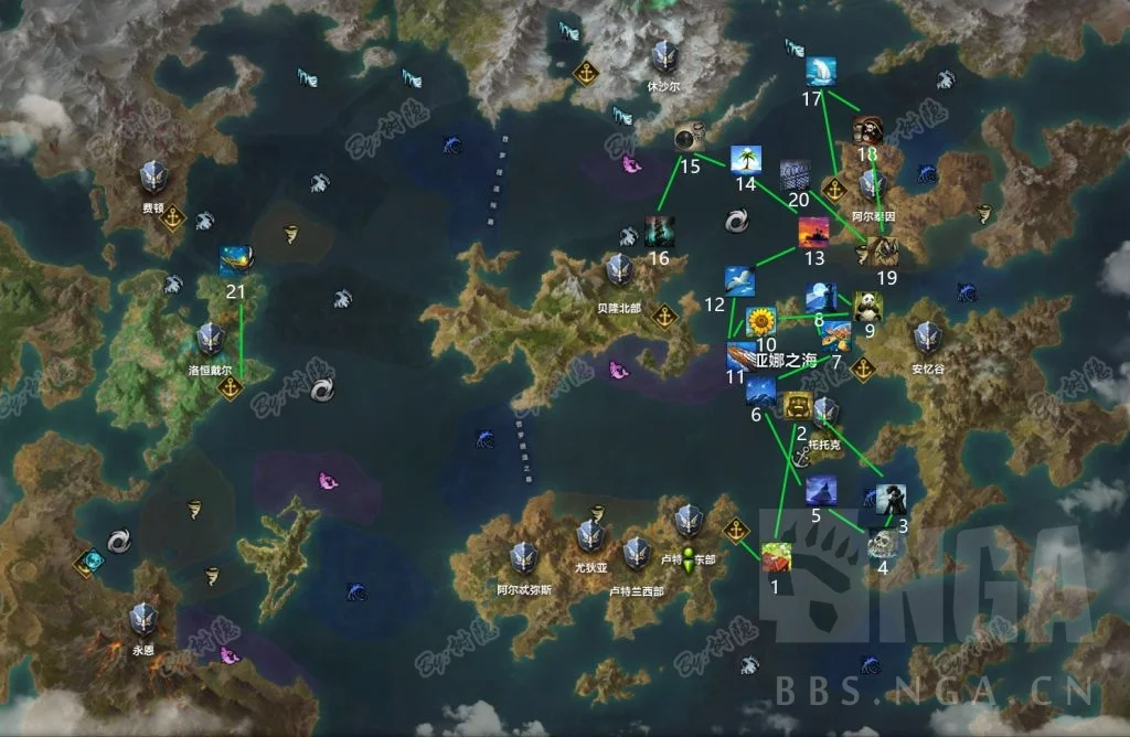 命运方舟t1跑岛攻略 t1跑岛路线顺序指南_DD220游戏联盟