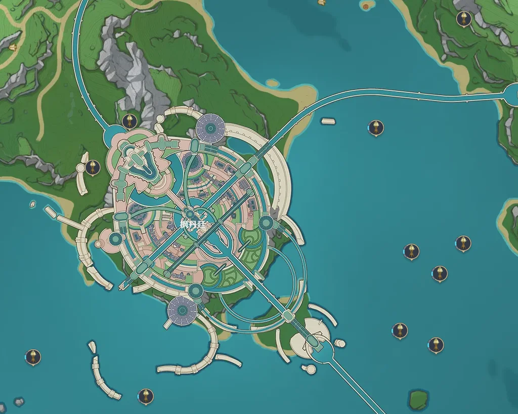 原神荒芒机关地图位置分布大全_DD220游戏联盟