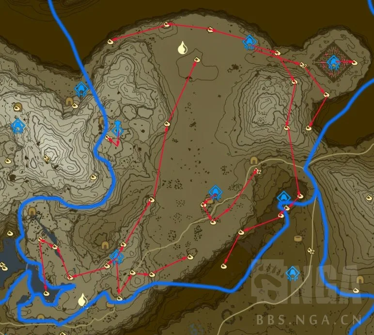 塞尔达传说王国之泪茨茨齐齐雪原呀哈哈位置一览_DD220游戏联盟