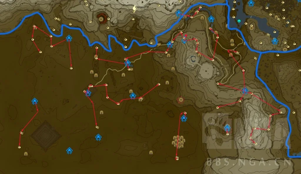 塞尔达传说王国之泪格鲁德峡谷全部呀哈哈位置_DD220游戏联盟