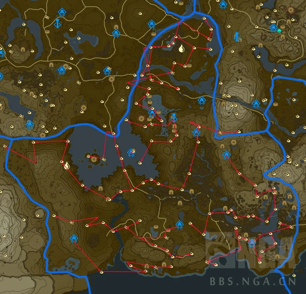 塞尔达传说王国之泪泡泡拉高地呀哈哈位置一览_DD220游戏联盟