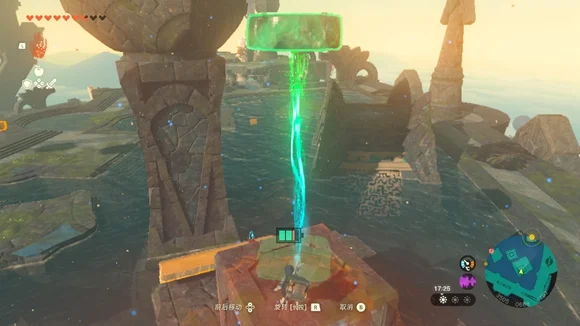 塞尔达传说王国之泪水之神殿停止旋转机关方法详解_DD220游戏联盟