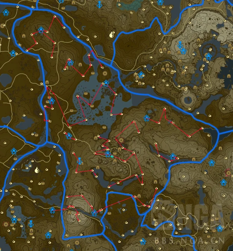 塞尔达传说王国之泪撒哈斯拉平原全呀哈哈收集路线_DD220游戏联盟