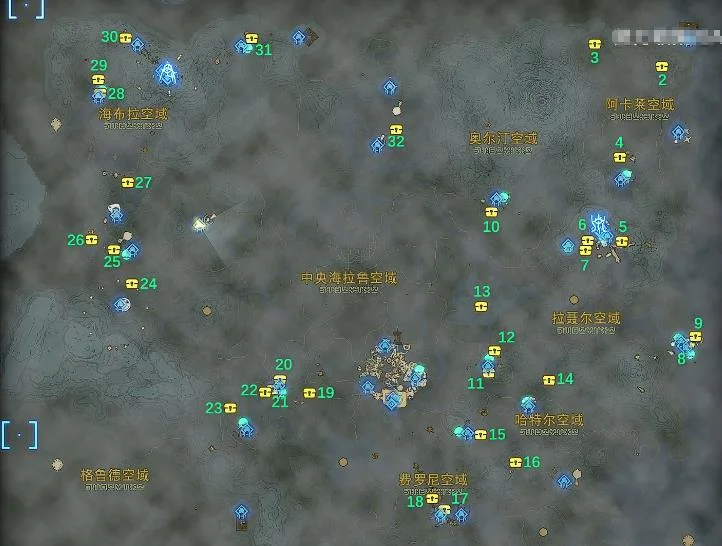 塞尔达传说王国之泪全残旧的地图收集攻略_DD220游戏联盟