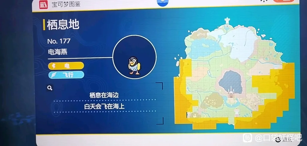 宝可梦朱紫电海燕分布位置图 捕捉地点分享_DD220游戏联盟