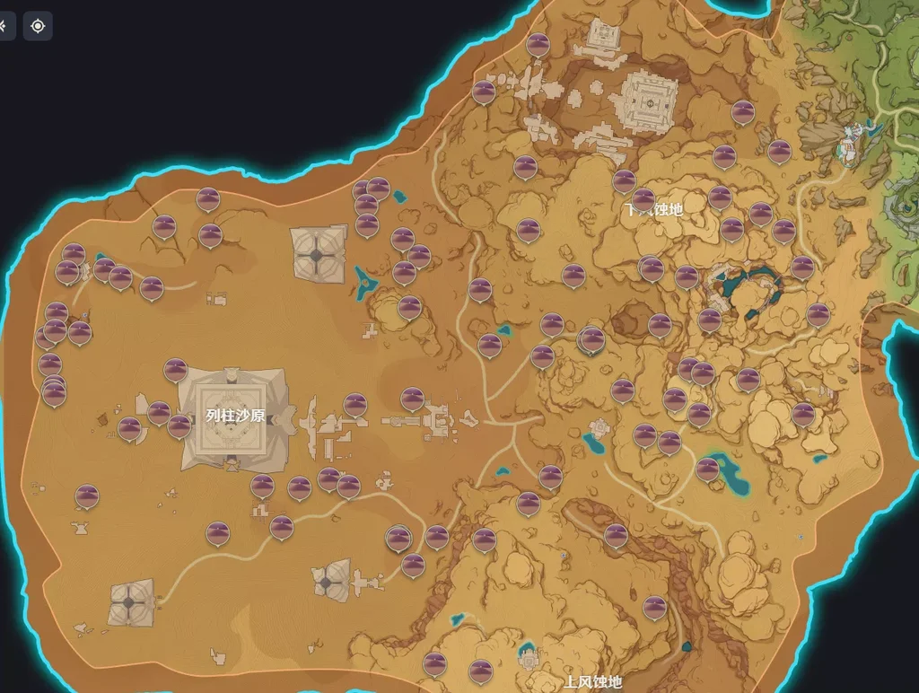 原神沙堆调查点位汇总 沙堆位置大全_DD220游戏联盟