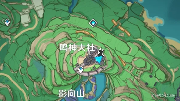 原神抽签地点介绍 抽签巫女位置分享_DD220游戏联盟