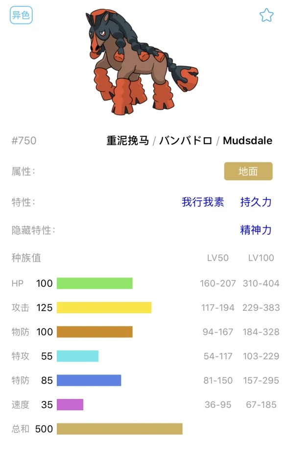 宝可梦剑盾重泥挽马单打对战分析 怎么配招 空间队物攻手_DD220游戏联盟